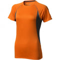 Front - Elevate Womens/Ladies Quebec Short Sleeve T-Shirt