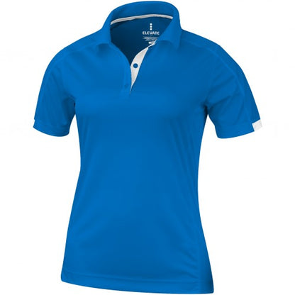 Front - Elevate Womens/Ladies Kiso Short Sleeve Polo