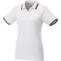 Front - Elevate Womens/Ladies Fairfield Polo With Tipping