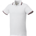 Front - Elevate Mens Fairfield Polo With Tipping