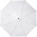 White - Back - Bullet Bella Auto Open Windproof Umbrella