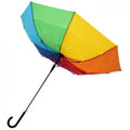 Rainbow - Side - Bullet Sarah Auto Open Windproof Umbrella