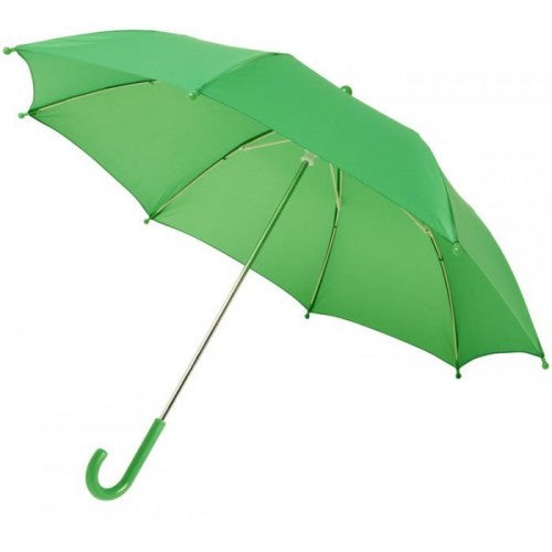 Bright Green - Front - Bullet Childrens-Kids Nina Windproof Umbrella