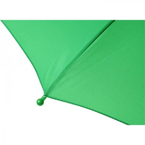 Bright Green - Side - Bullet Childrens-Kids Nina Windproof Umbrella