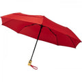 Red - Front - Avenue Bo Foldable Auto Open Umbrella
