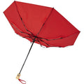 Red - Side - Avenue Bo Foldable Auto Open Umbrella