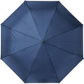 Navy - Back - Avenue Bo Foldable Auto Open Umbrella