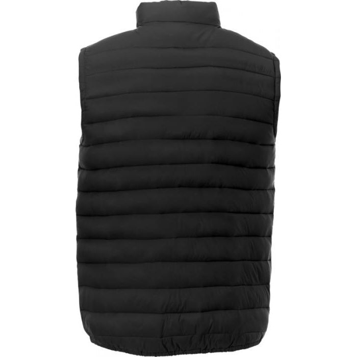 Solid Black - Back - Elevate Mens Pallas Insulated Bodywarmer