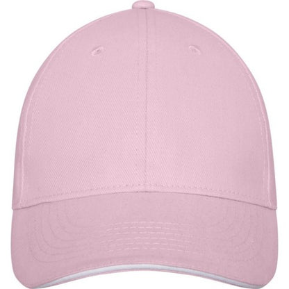 Front - Elevate Unisex Adult Darton Sandwich 6 Panel Cap