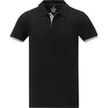 Front - Elevate Mens Morgan Short-Sleeved Polo Shirt