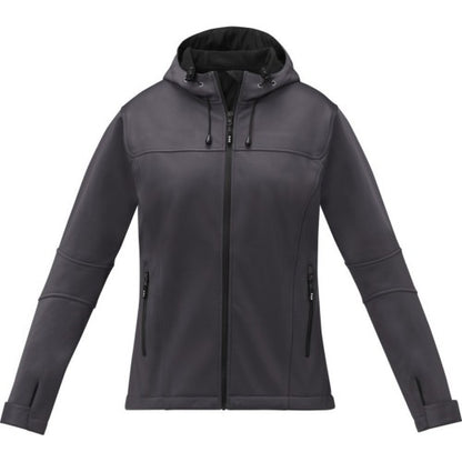 Front - Elevate Womens/Ladies Match Soft Shell Jacket