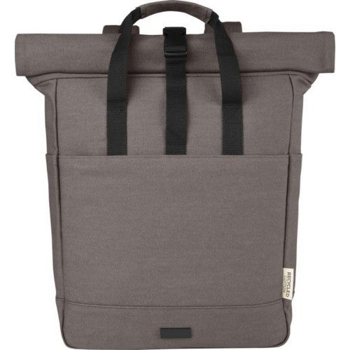 Front - Joey Roll Top Canvas 15L Laptop Backpack