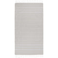 Front - Anna Hammam Striped Cotton Beach Towel