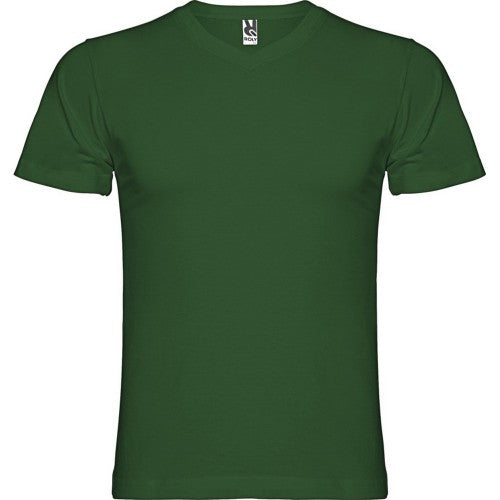 Front - Roly Mens Samoyedo V Neck T-Shirt