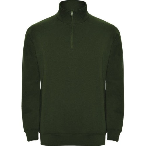 Front - Roly Mens Aneto Quarter Zip Sweatshirt