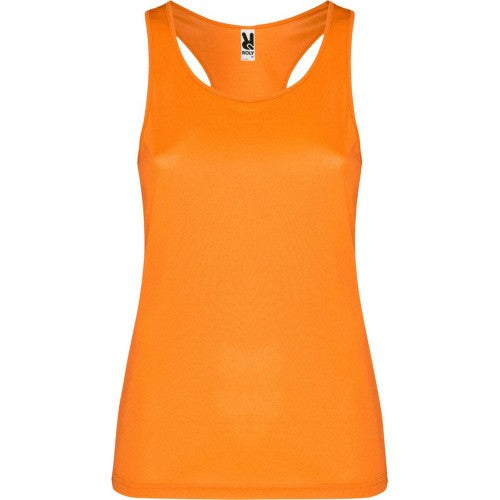 Front - Roly Womens/Ladies Shura Sports Vest Top