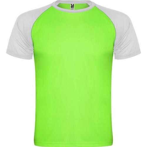 Front - Roly Unisex Adult Indianapolis Short-Sleeved Sports T-Shirt