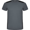 Solid Black - Front - Roly Childrens-Kids Detroit Sports T-Shirt