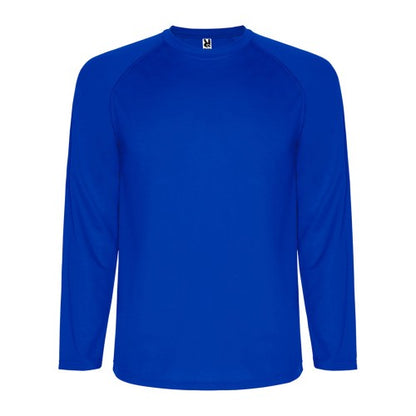 Front - Roly Mens Montecarlo Long-Sleeved Sports T-Shirt