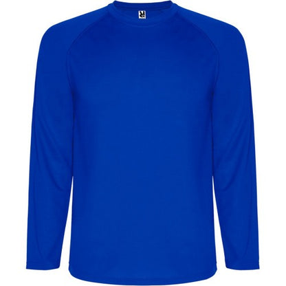 Front - Roly Childrens/Kids Montecarlo Long-Sleeved Sports T-Shirt
