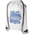 Front - Evergreen Recycled 5L Plain Drawstring Bag