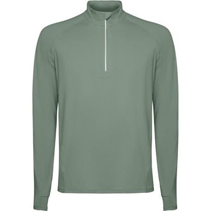 Front - Roly Mens Estambul Quarter Zip Long-Sleeved Sweatshirt