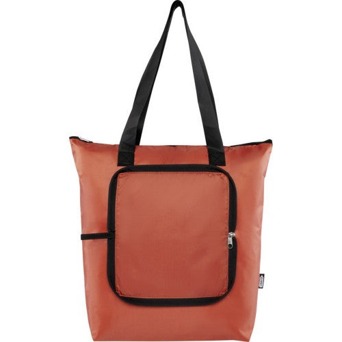 Front - EcoFold RPET Foldable 15L Cooler Tote Bag