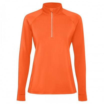 Front - Roly Womens/Ladies Estambul Quarter Zip Long-Sleeved Sweatshirt