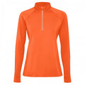 Front - Roly Womens/Ladies Estambul Quarter Zip Long-Sleeved Sweatshirt