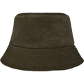 Front - Elevate NXT Unisex Adult Howson Corduroy Recycled Sun Hat