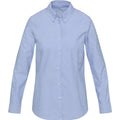 White-White - Front - Elevate NXT Womens-Ladies Sphene Oxford Shirt