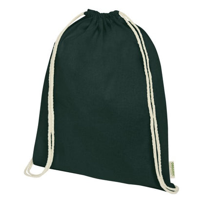 Front - Floso Organic 5L Drawstring Bag