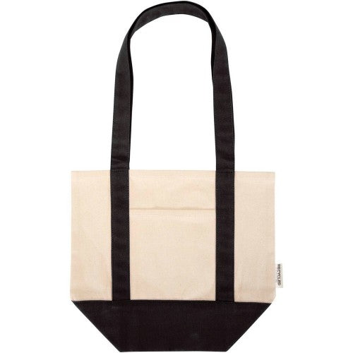 Front - Floso Sam Recycled Cotton Mini Tote Bag