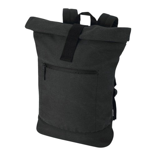 Front - Floso Zaino Recycled Canvas 16L Backpack