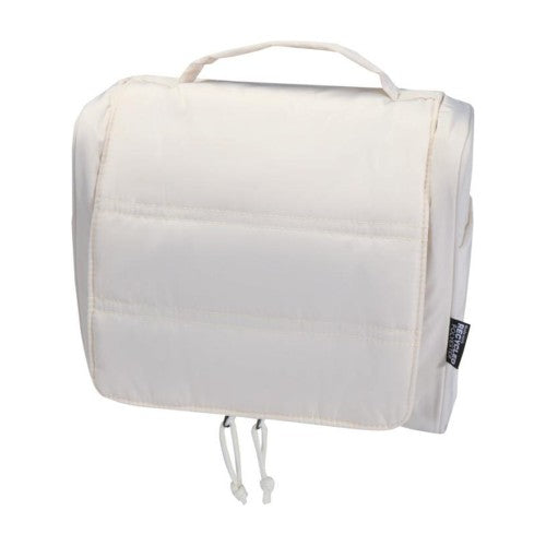 Front - Floso Beauty Hanging Recycled Puffer 8L Toiletry Bag