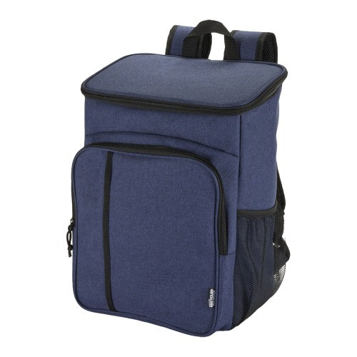 Heather Charcoal - Front - Floso Tundra 20L Recycled Cooler Bag Set