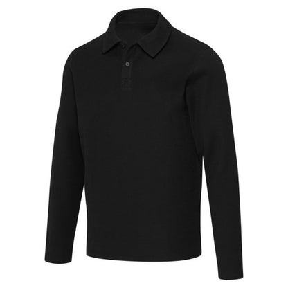 Front - Elevate Unisex Adult Apollo Long-Sleeved Polo Shirt