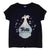 Front - Trolls World Tour Girls Poppy Silhouette Front Tie T-Shirt