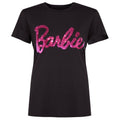 Front - Barbie Girls Reversible Sequin Logo T-Shirt