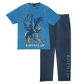 Front - Harry Potter Mens Ravenclaw Pyjama Set