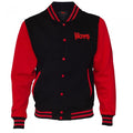 Front - The Boys Womens/Ladies Supes Graffiti Varsity Jacket
