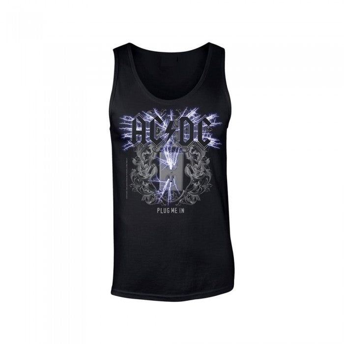 AC/DC Mens Plug Me In Tank Top – Universal Textiles