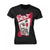 Front - The Beat Womens/Ladies Record Player Girl T-Shirt