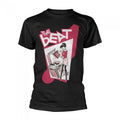 Front - The Beat Unisex Adult Record Player Girl T-Shirt