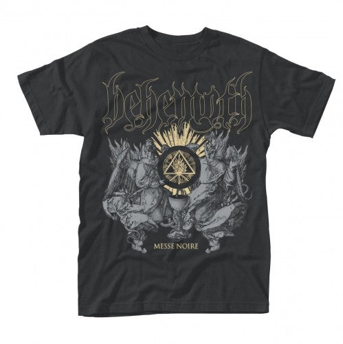Front - Behemoth Unisex Adult Messe Noire T-Shirt