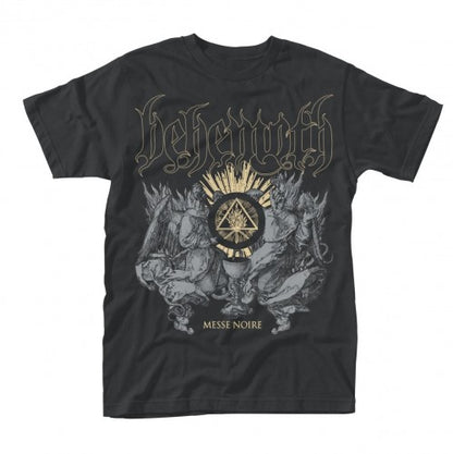 Front - Behemoth Unisex Adult Messe Noire T-Shirt