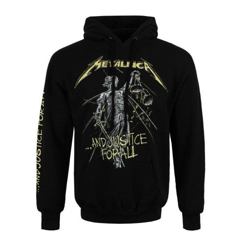 Front - Metallica Unisex Adult And Justice For All Tracks Hoodie