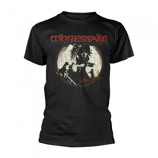 Front - Whitesnake Unisex Adult Slide It In T-Shirt
