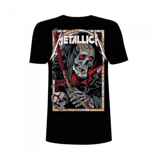 Front - Metallica Unisex Adult Death Reaper T-Shirt