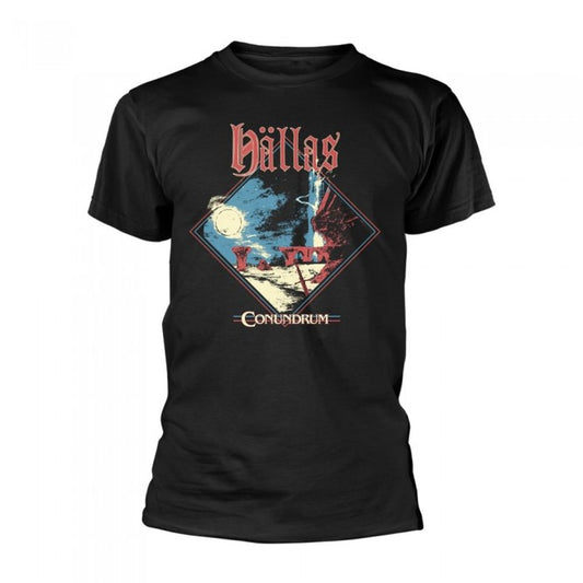 Front - Hällas Unisex Adult Conundrum T-Shirt